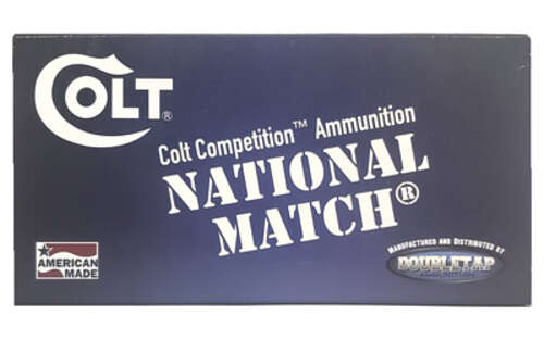 Ammunition DoubleTap Ammunition Colt National Match 45ACP DBLTAP 45ACP MATCH 230GR FMJ 50/1000